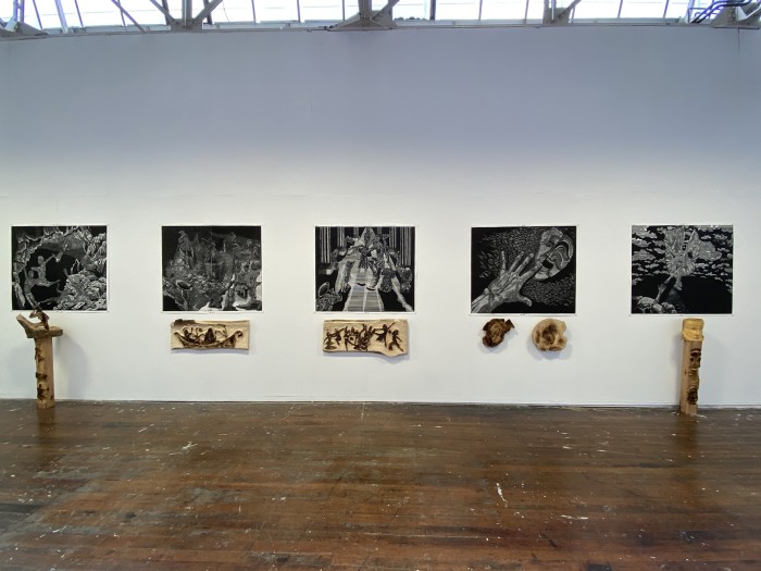 Install photograph from 2022 VCA Gradshow