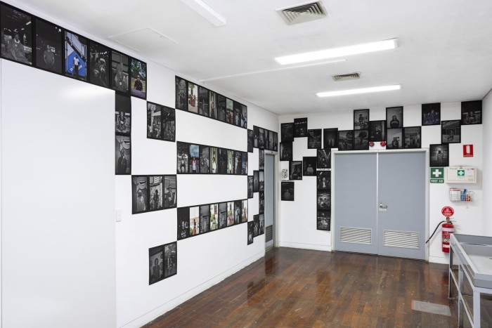 Series of Photos, Phographic Video installation, Canvas Roll