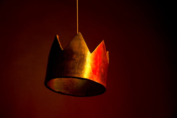 bronze crown.