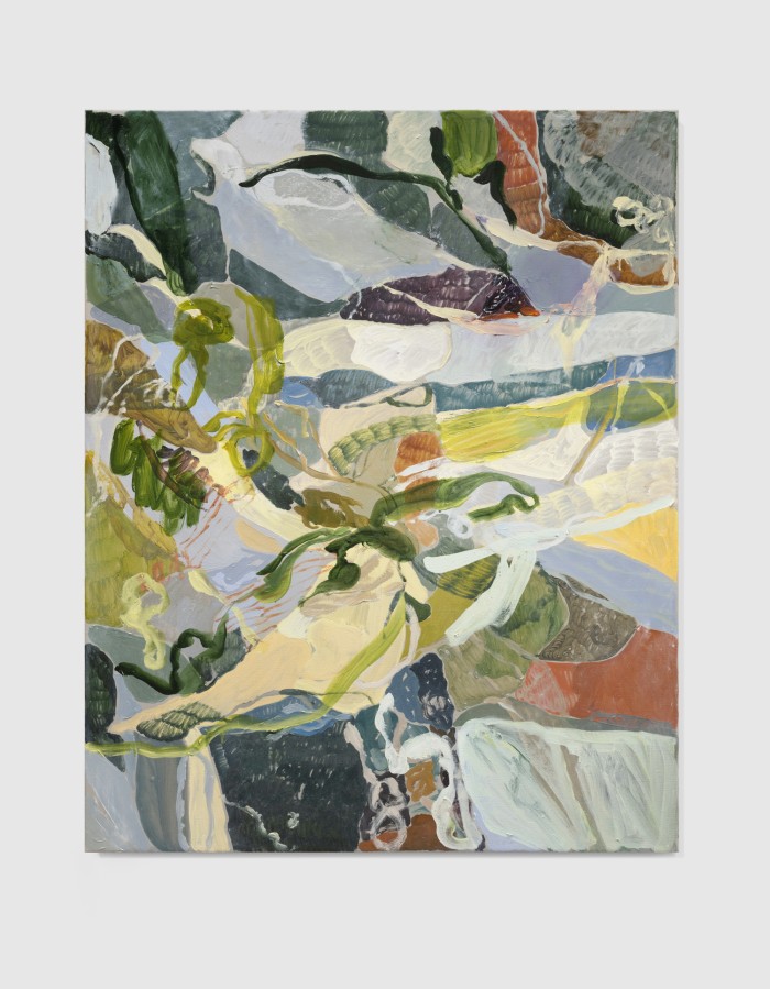 Where the unforeseen forest unfurls, 81cm x 102cm, oil on linen